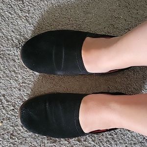 SIERRA WEST LIKE NEW Velvety Black shoes